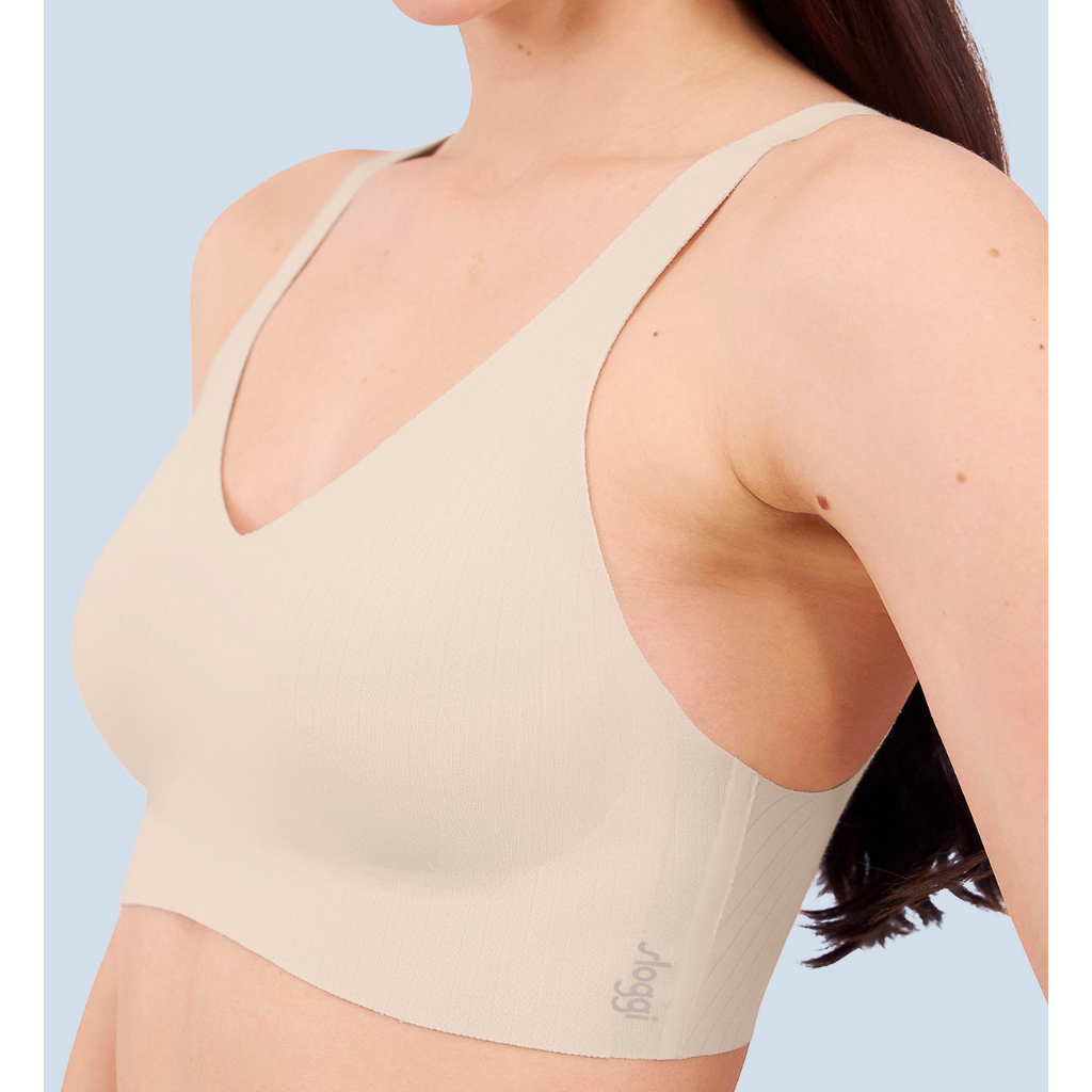 sloggi เสื้อชั้นในไม่มีโครง รุ่น sloggi ZF Natural Bralette AX รหัส 10227470 สีเนื้อ 3559 — صورة 7