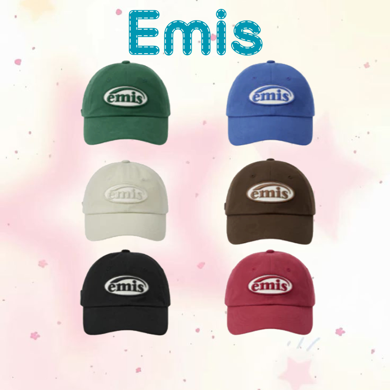 ของแท้100%✅ Emis TONE ON TONE WAPPEN BALL CAP 11 colors ราคา ถูกที่สุด ดีลบีเคเค