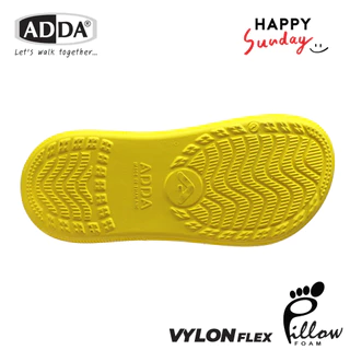 ADDA x HAPPY SUNDAY ลิขสิทธิ์แท้ Pillow Form รองเท้าแตะ สำหรับผู้หญิง รุ่น 5PF08W3 (ไซส์ 4-7)