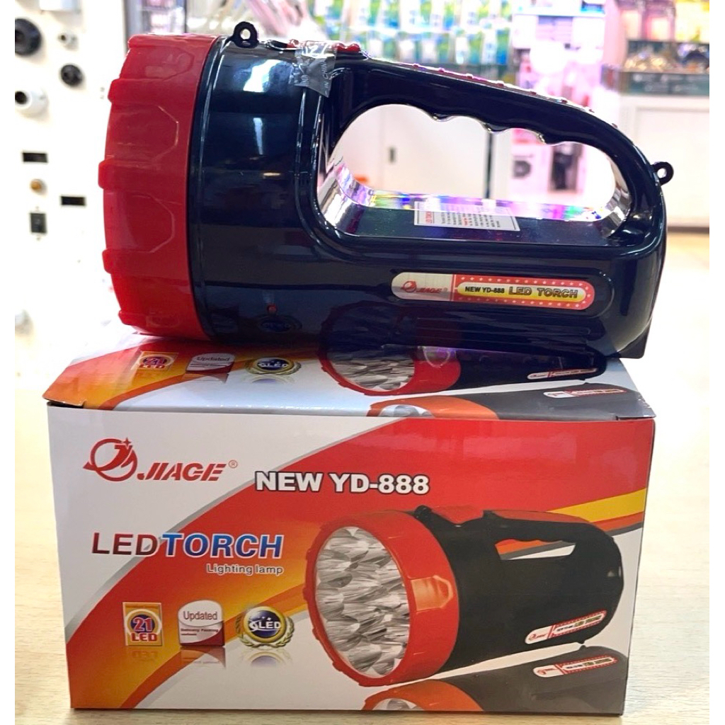 ไฟฉายLED ชาร์จไฟ New YD-888 JIGE