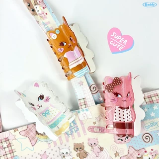 DADDY | Purrkats Hair Claws ที่หนีบผม ลายแมว สุดน่ารัก
