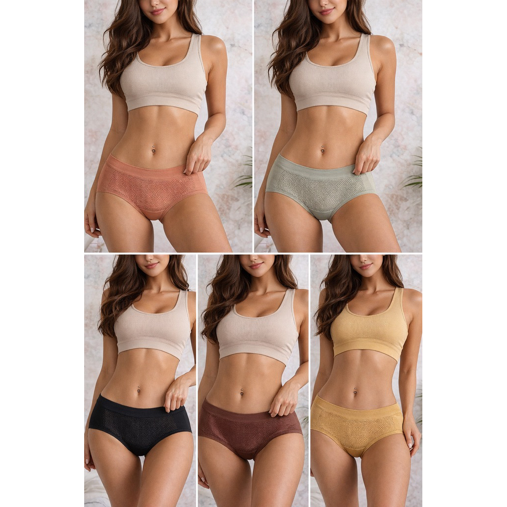 กางเกงในรังผึ้ง กระชับสัดส่วน ใส่สบาย มั่นใจทุกท่วงท่า