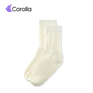 Corolla ถุงเท้าแฟชั่นสีต่างๆ ใส่สบายและระบายอากาศได้ดี หลากหลายสีให้เลือก และลดกลิ่นอับได้ดีเยี่ยม