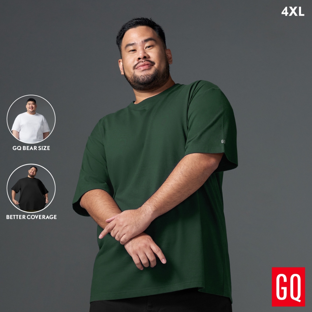 GQ Bear Size T-Shirt เสื้อยืดไซซ์ใหญ่ ดูแลง่าย ยับยาก