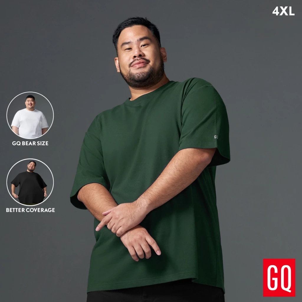 GQ Bear Size T-Shirt เสื้อยืดไซซ์ใหญ่ ดูแลง่าย ยับยาก (plus size)