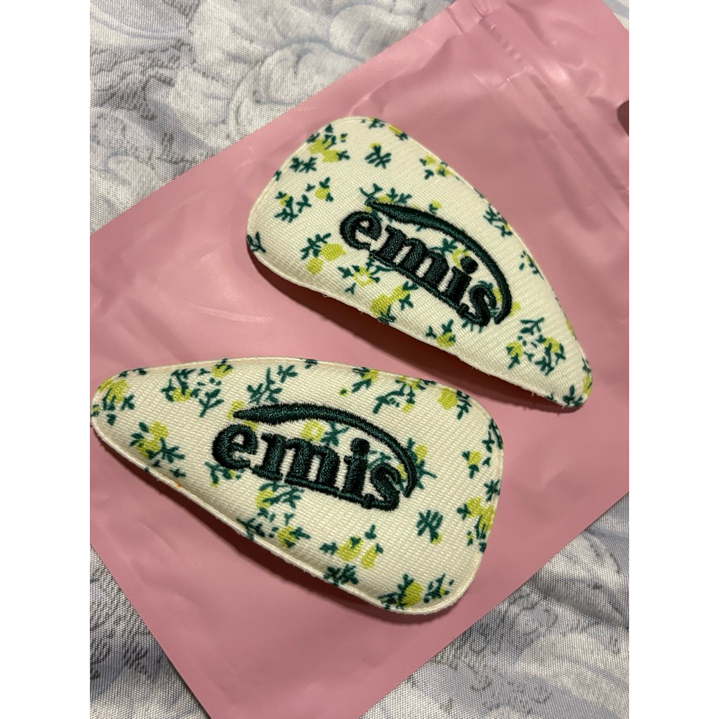 Emis:กิ๊บติดผม Emis Flower Wide Hairpin White