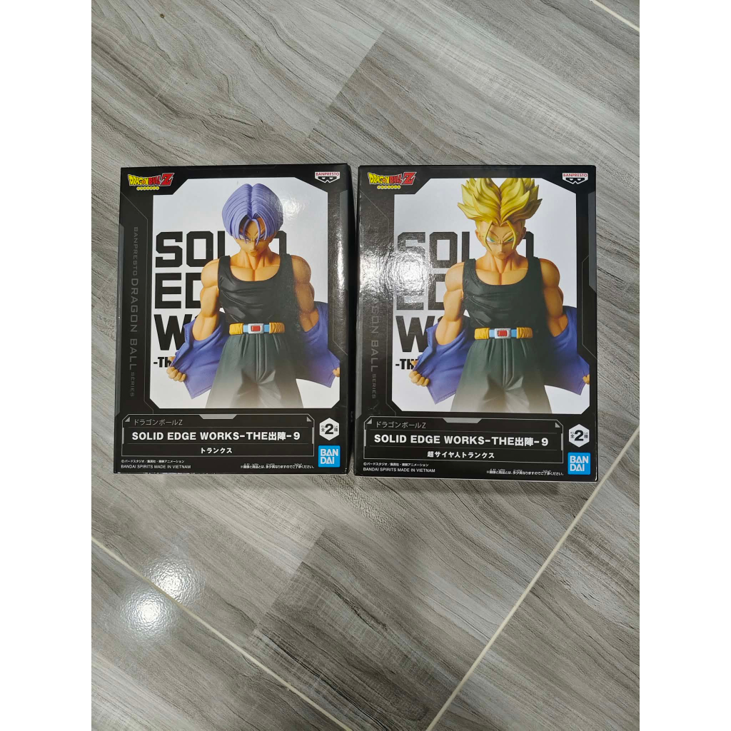 Banpresto Dragon Ball Z Solid Edge Works-The Departure-9 Trunks มือ1