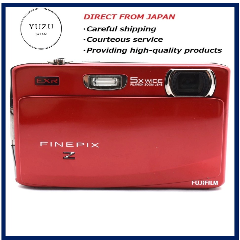Pre-owned Product Fujifilm FinePix Z900 EXR 16MP Digital Camera - Glossy Red | 5x Optical Zoom, 3.5"