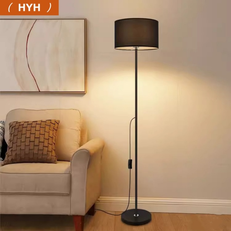 โคมไฟตั้งพื้น โลหะ สีขาว โคมไฟตั้งพื้น โคมไฟอ่านหนังสือ  led ไฟติดห้องนอน ทันสมัยและเรียบง่าย