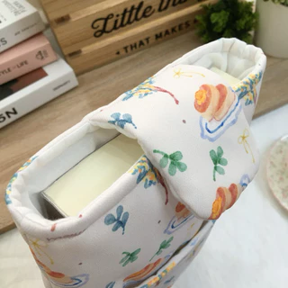กระเป๋าใส่หนังสือผ้ากันน้ำ ♡ʕ·ᴥ·ʔ📚 ขนาด A5 | แนะนำใส่กับหนังสือที่ห่อปกใสเท่านั้น