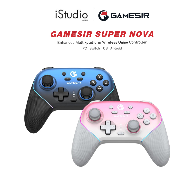 GameSir Super Nova Wireless Gamepad รองรับ PC | Switch | iOS | Android - จอยคอนโทรลเลอร์
