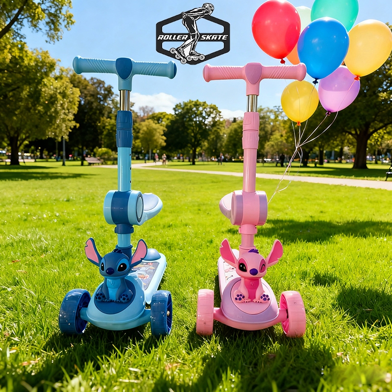 🛴Scooter สำหรับเด็ก สกูตเตอร์ สกู๊ตเตอร์เด็ก ขาไถ ปรับนั่งได้