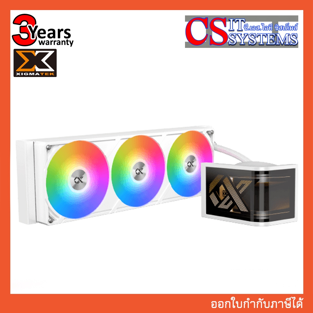 CPU LIQUID COOLING XIGMATEK CONNECT ULTRA 360 - WHITE
