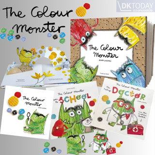 DKTODAY หนังสือ TEMPLA : THE COLOUR MONSTER SERIES (AGE 2-5)