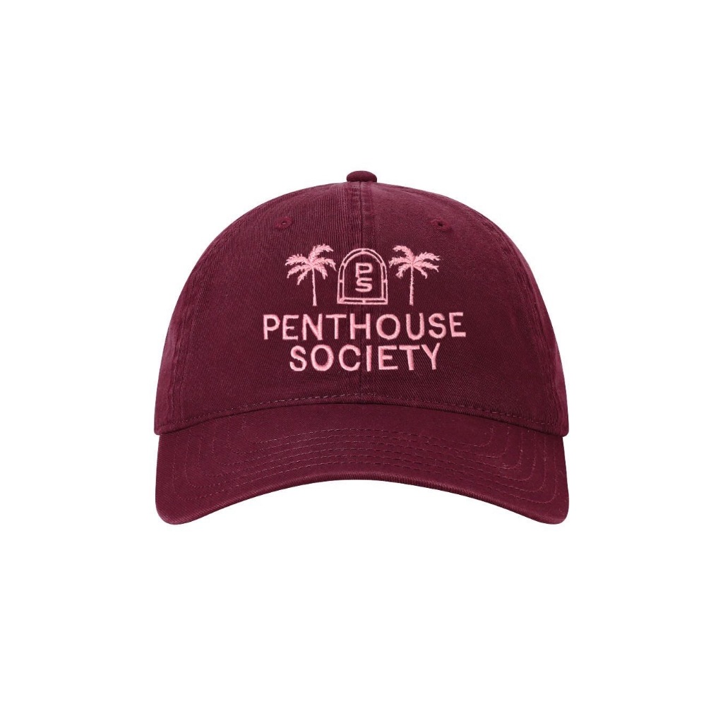 [ Rough Cut ] Penthouse Society Cap / Red Wine