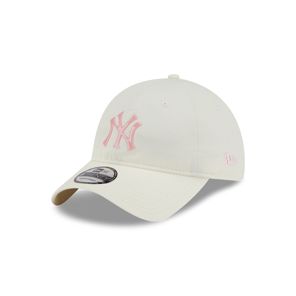 New Era หมวกรุ่น NEW YORK YANKEES JELLY PACK CHROME WHITE 9TWENTY CAP