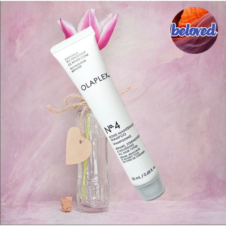 Olaplex No.4 ขนาด 20 ml แชมพูสำหรับเชื่อมพันธะเส้นผม