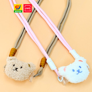 UNO สายคล้องโทรศัพท์แบบสะพายข้างตุ๊กตาหมี