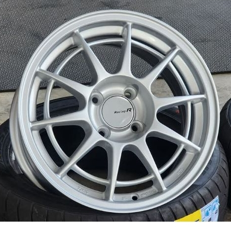 ล้อแมงมุม NT03 15x7 et35 สี Silver งานไทย KK