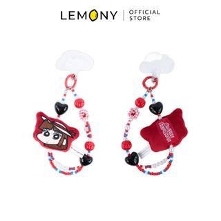 LEMONY สายคล้องโทรศัพท์เครยอนชินจัง ซีรีส์ Bead Chain Crayon Shin-Chan Collection