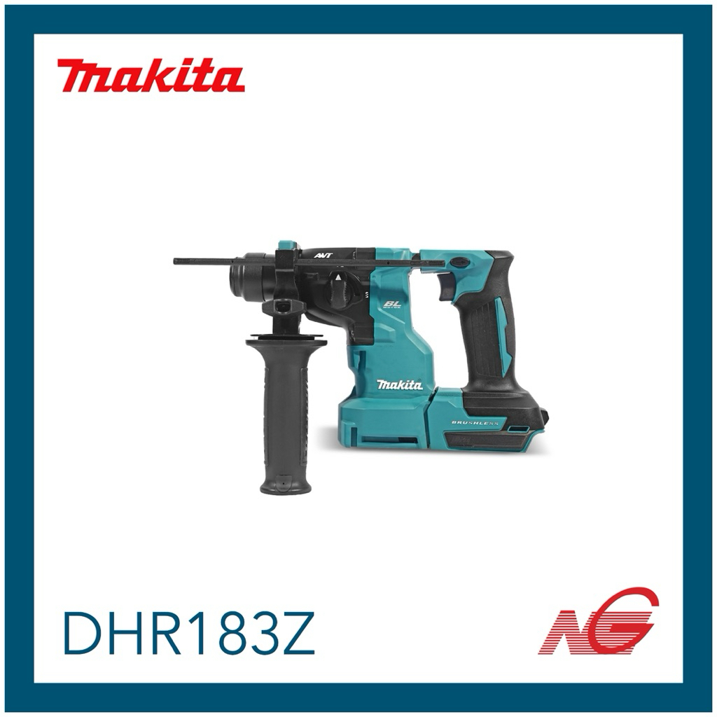 MAKITA  มากีต้า สว่านโรตารี่ไร้สาย 18 โวลต์ ขนาด 18 มม. รุ่น DHR183Z (เครื่องเปล่า)
