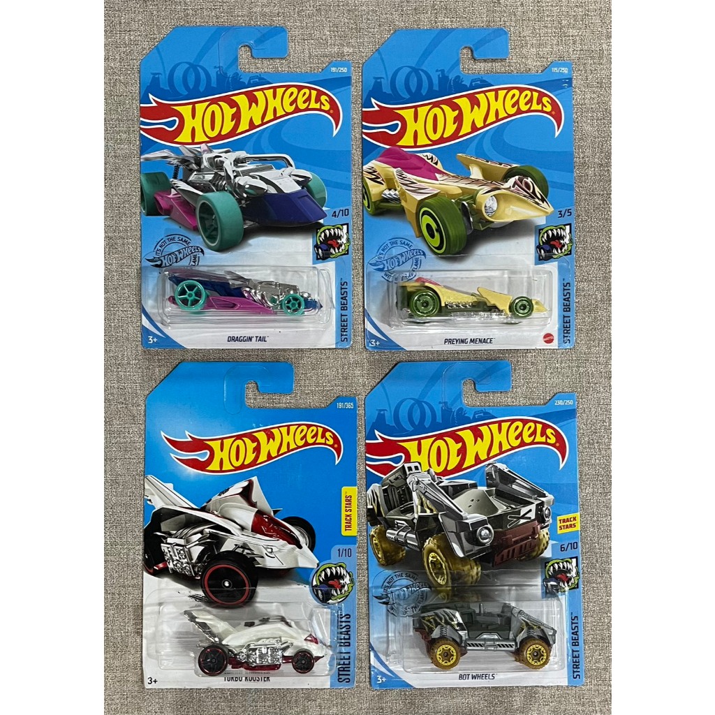 รถเหล็ก Hot Wheels Street Beasts Series