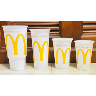 McDonald แก้วเปล่า แก้วแมคโดนัลเปล่า แก้วมือสอง