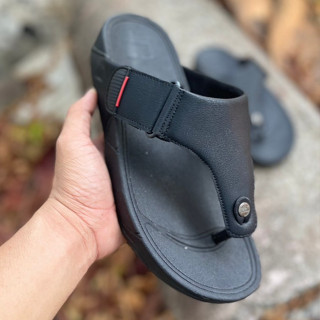 Belt0029 รองเท้าแบบหนีบ สายลายเข็มขัด มี4สี ไซส์40--44