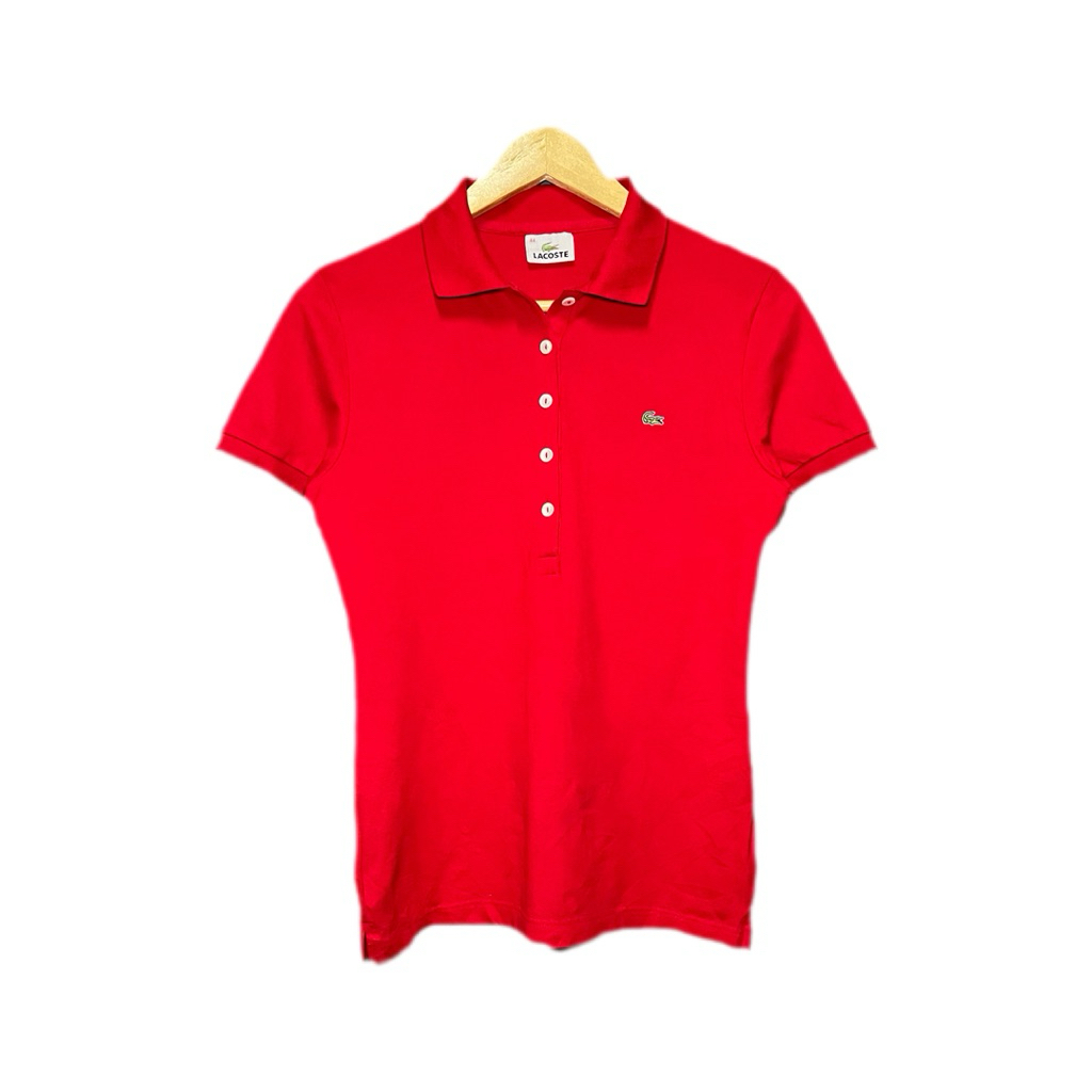 เสื้อโปโลผู้หญิง Lacoste มือสอง