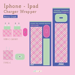 Charger wrapper USB-C20W/TYPE-C สติกเกอร์ติดหัวชาร์จ (Made of Memories Col.) - SM,PLS!