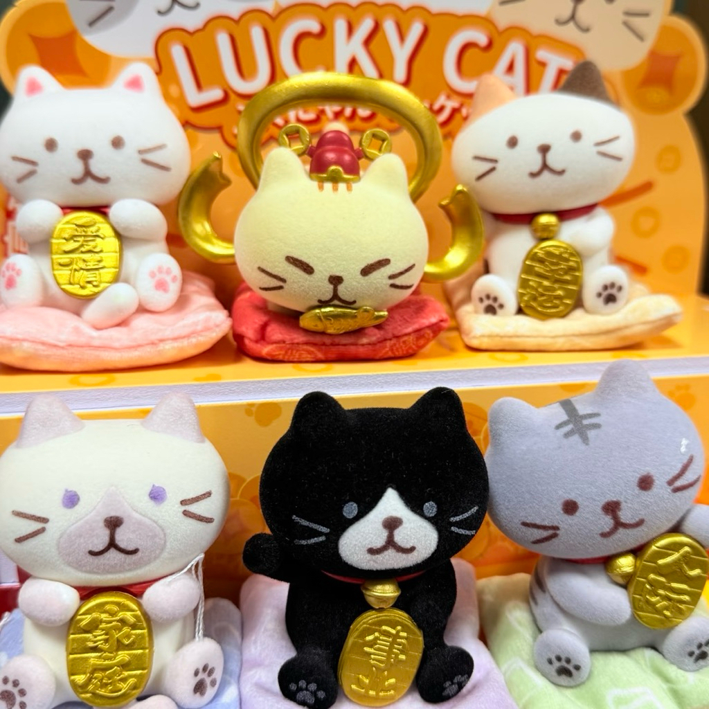 (แบบจุ่ม) FUKU FUKU NYANKO Lucky Cat ✨ พร้อมส่งด่วน