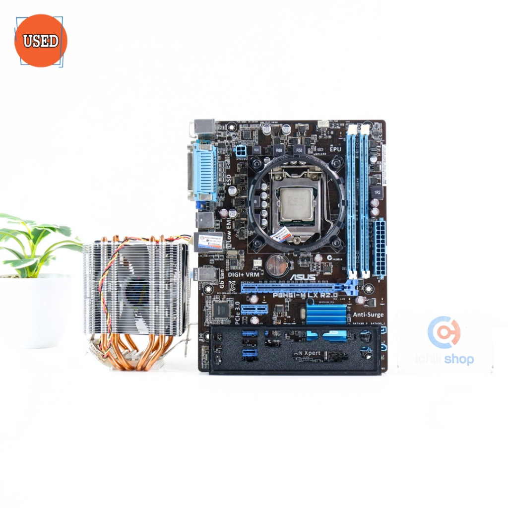 ชุดซีพียูพร้อมเมนบอร์ด CPU: INTEL CORE I5-2500 + MB: ASUS P8H61-M LX R2.0 P11201