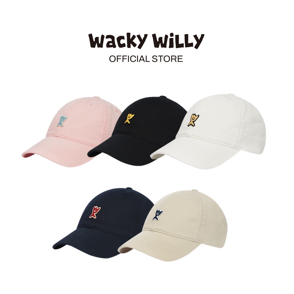 WACKY WILLY หมวกรุ่น Willy Wacky Basic Fit Baseball Cap Pink (80084OWWCAU_H5PIXX)