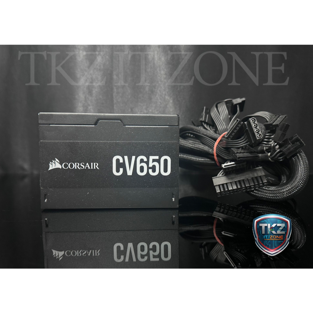 เพาเวอร์ซัพพลาย(power supply) CORSAIR CV650 (650W 80+ BRONZE)