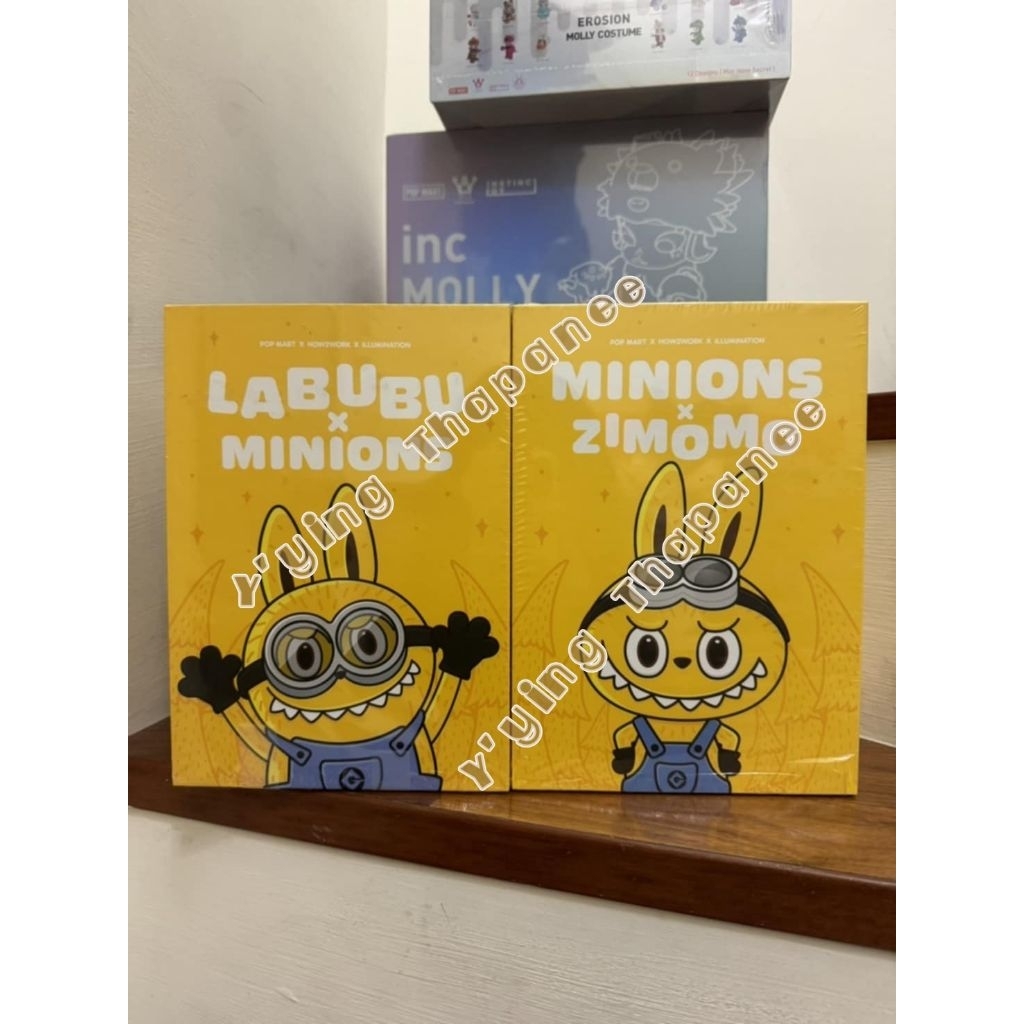 minios zimomo & labubu minios