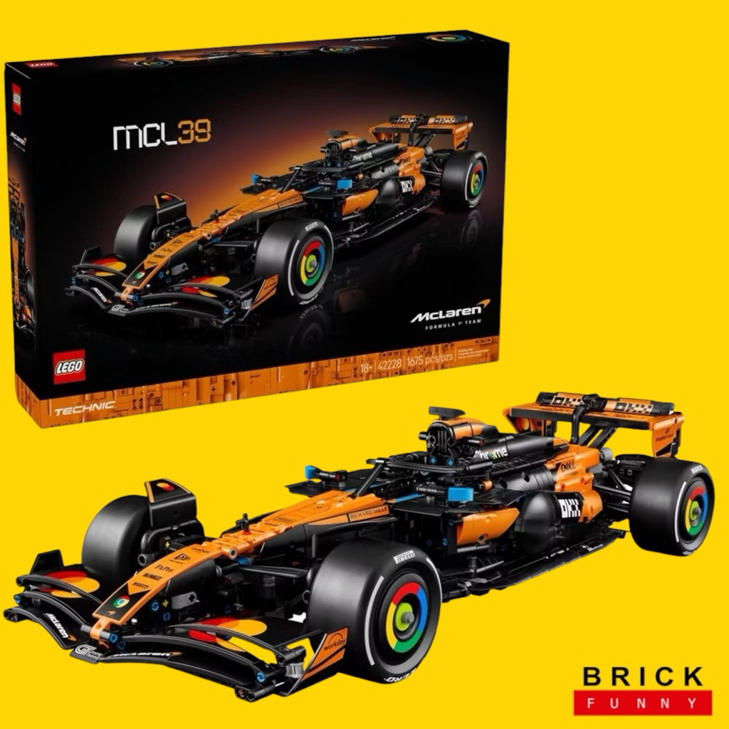 Lego Technic™ 42228 McLaren MCL39 F1® Car เลโก้ ของใหม่ ของแท้ 100%