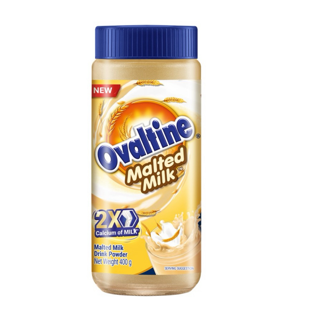 OVALTINE MALT MILK JAR 400G เครื่องดื่มมอลต์