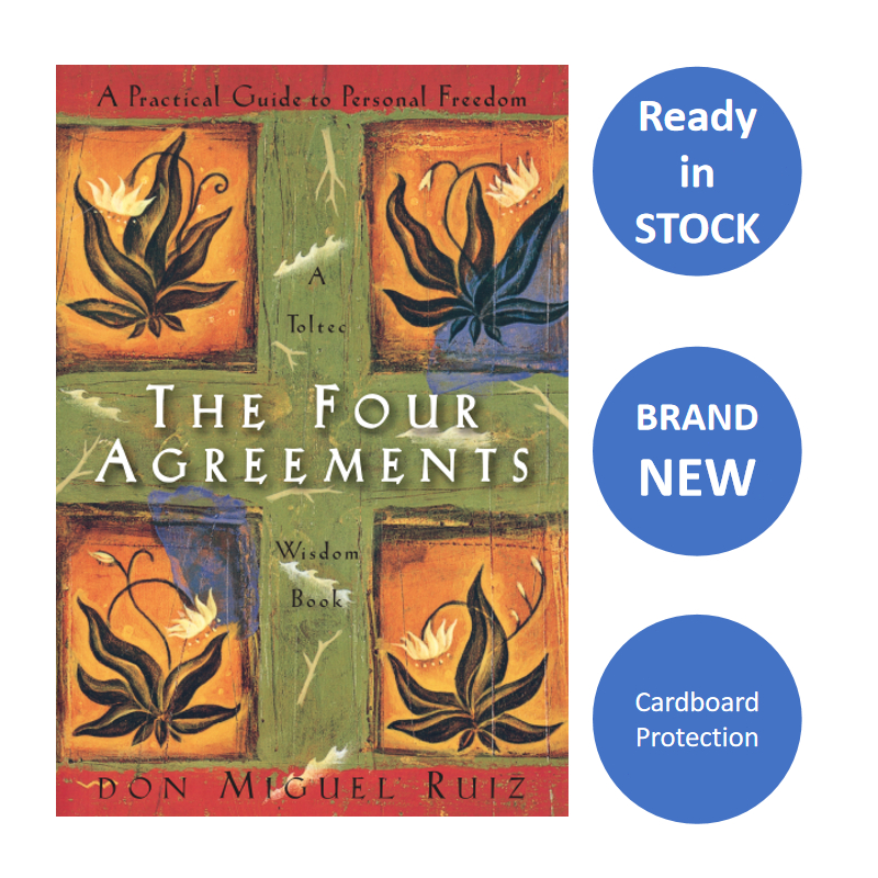 ENGLISH BOOK The Four Agreements: A Practical Guide to Personal Freedom