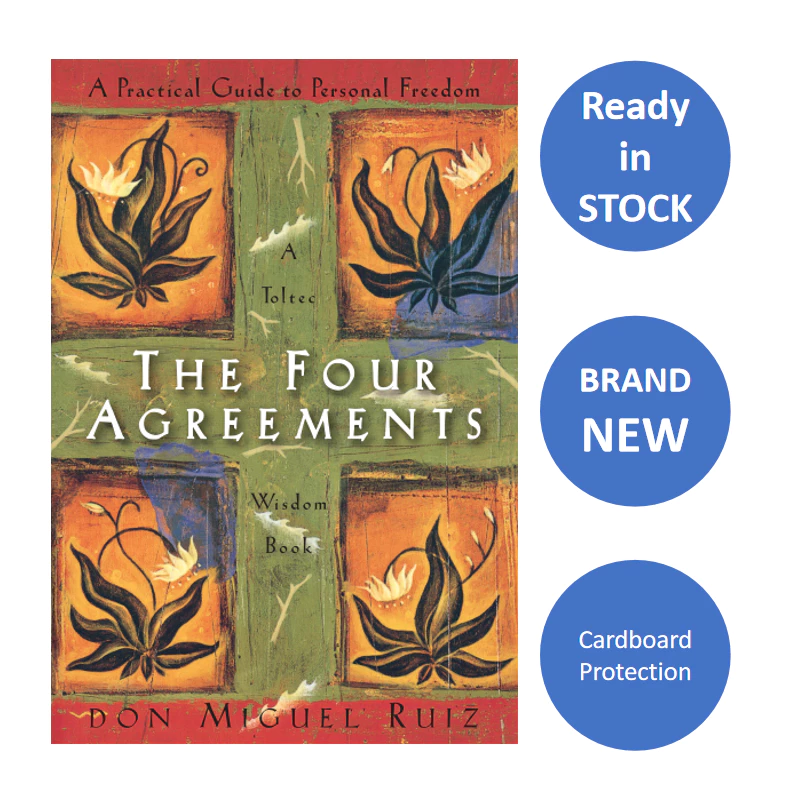 ENGLISH BOOK The Four Agreements: A Practical Guide to Personal Freedom