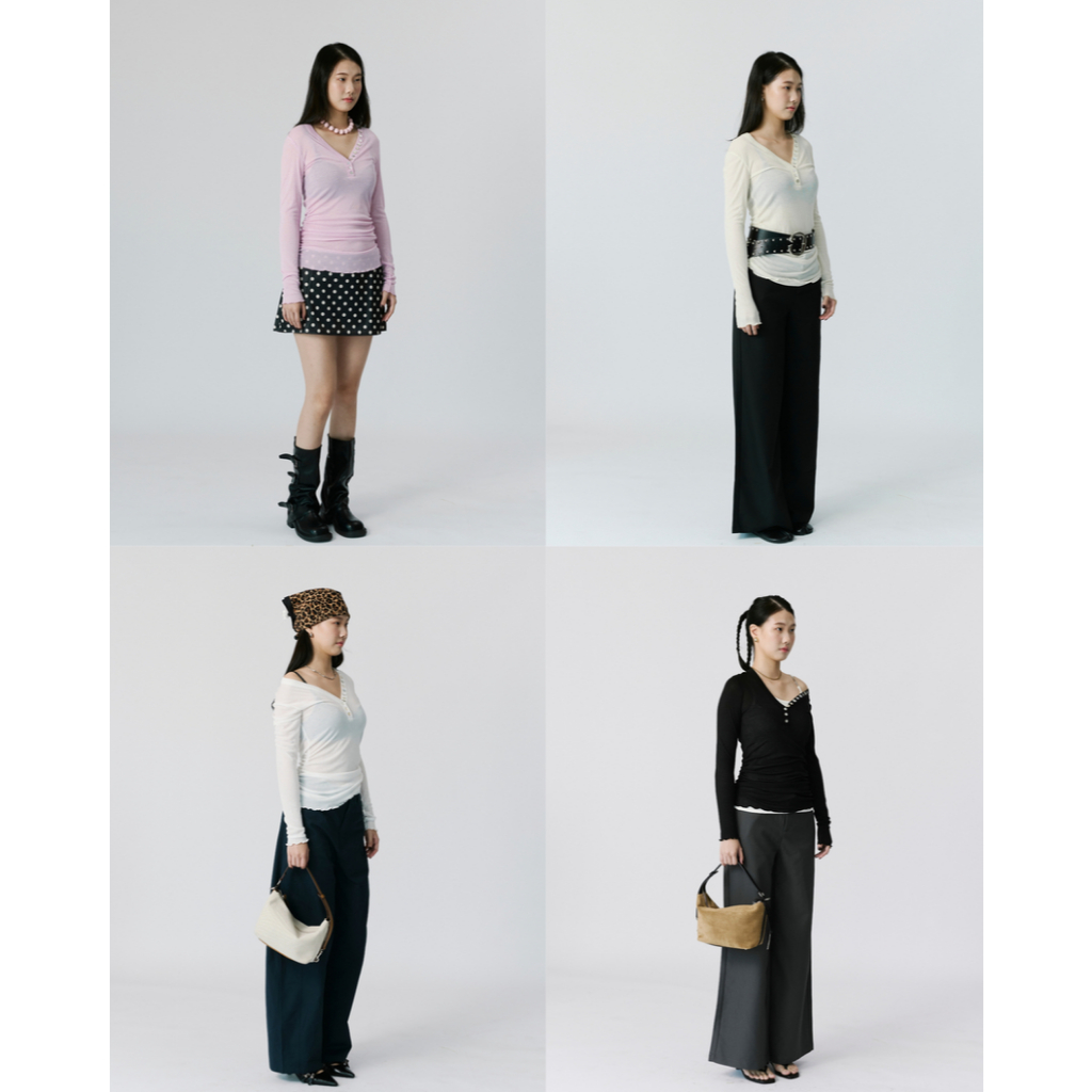Ruthless Studio - Ruby Top เสื้อแขนยาวผ้าซีทรู