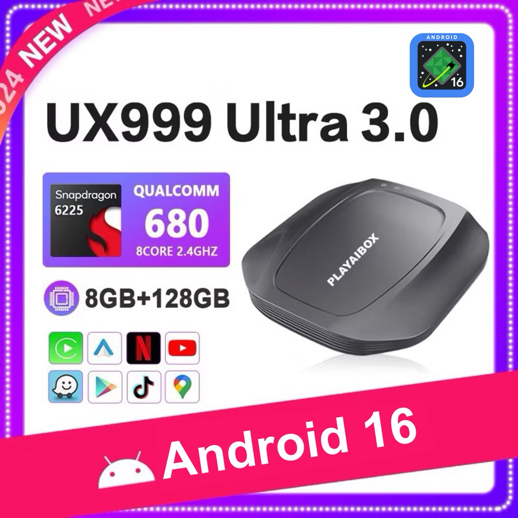 Ai box carplay Ux999 Ultra 3.0 8GB+128GB