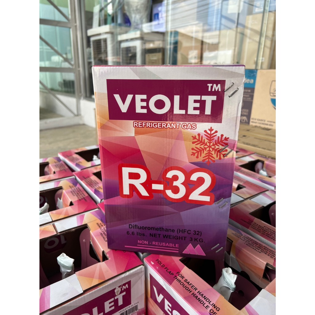 น้ำยาแอร์ R32 ยี่ห้อ VEOLET ขนาด 3 KG.