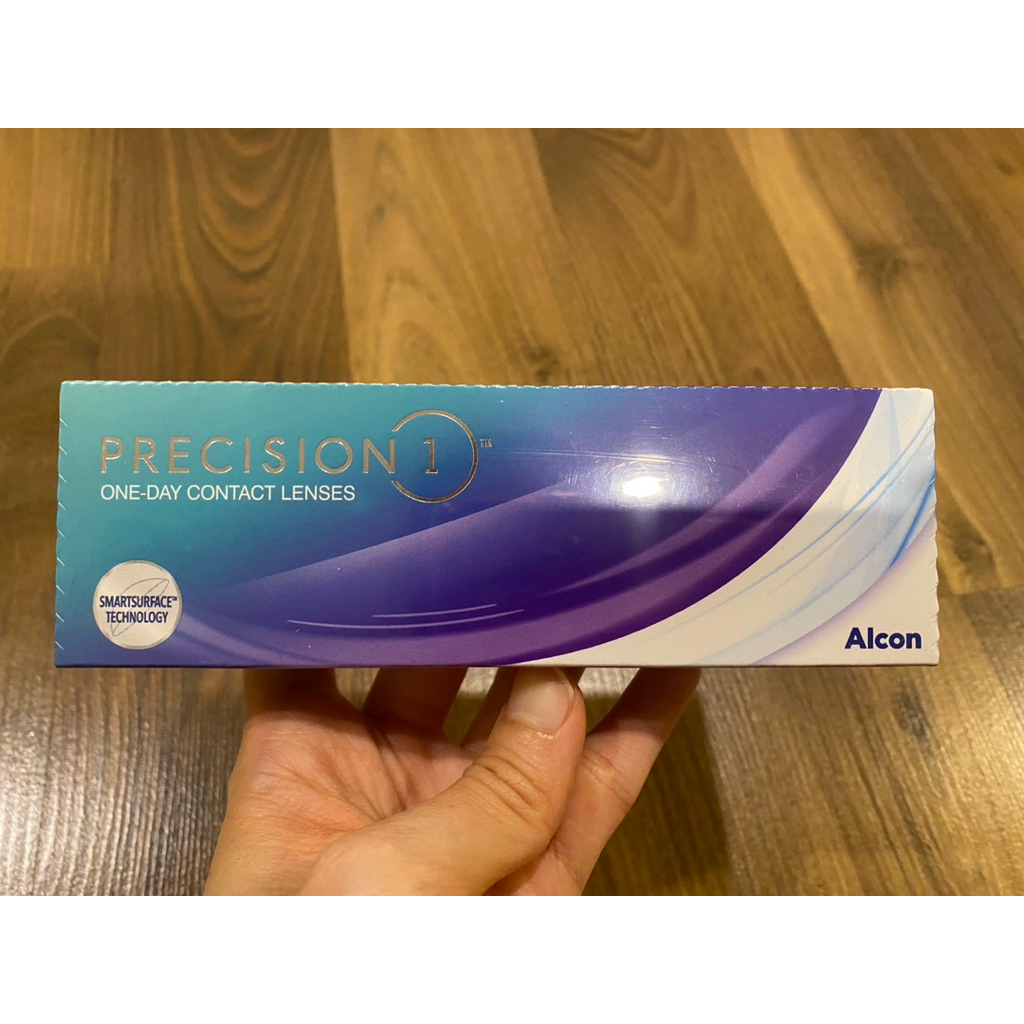 Precision1 Alcon คอนแทคเลนส์ใสรายวัน (1 กล่อง มี 15 คู่) ของแท้💯