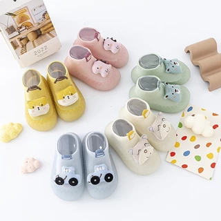 Baby130#รองเท้าเด็กวัยหัดเดิน รองเท้าเด็กหัดเดินข้อสั้น นุ่ม อบอุ่น และทนทาน มี5สีให้เลือก รองเท้าเด็กหัดเดินรองเท้ากันล