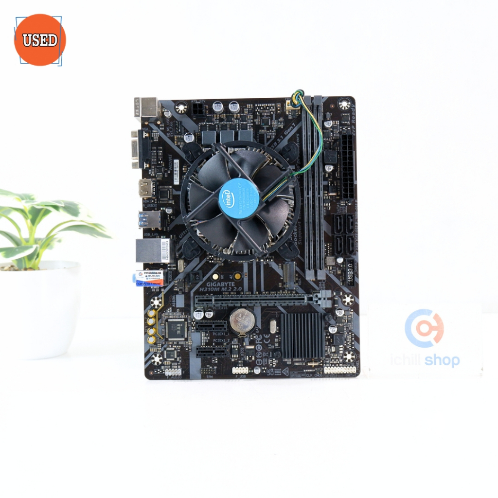 ชุดซีพียูพร้อมเมนบอร์ด CPU: INTEL CORE I7-8700 + MB: GIGABYTE H310M M.2 2.0 P17272