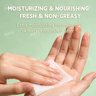 Softry ทิชชู่เปียก กลิ่นมะลิ ผ้าใยสังเคราะห์ กลิ่นมะลิไทย naturelle ปราศจากแอลกอฮอล์ Baby Wipes