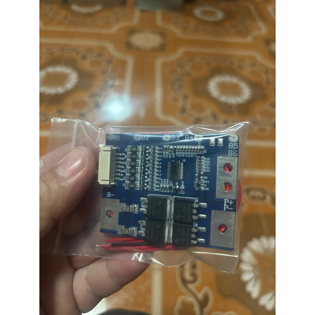 ### Bms 6s 21v 20a 3.2v ### 1ชิ้น### ชุด5ชุด###
