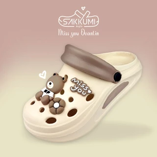 รองเท้าหัวโตพื้นนุ่มผู้หญิงลายหมี พื้นหนา 3 cm นุ่มพิเศษ Marco Pony รุ่น MP 2190 กันลื่น มี 6 สี