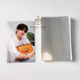 ซองใส OPP 4x6 หนา 50 ไมครอน ซองใส่รูป โปสการ์ด โฟโต้การ์ด KPOP Art Print กันฝุ่น (25/50/100)