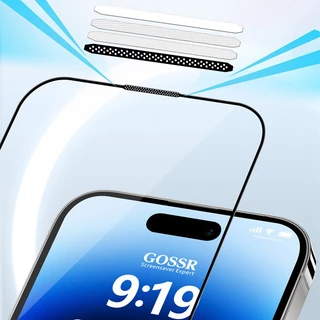 GOSSR 8K ฟิล์มกระจกเต็มจอ สำหรับ iPhone 17 16 15 14 13 12 Pro Max 15 16 17 Pro 17 Air 15 14 Plus 11 XR ความแข็งสูง 9H